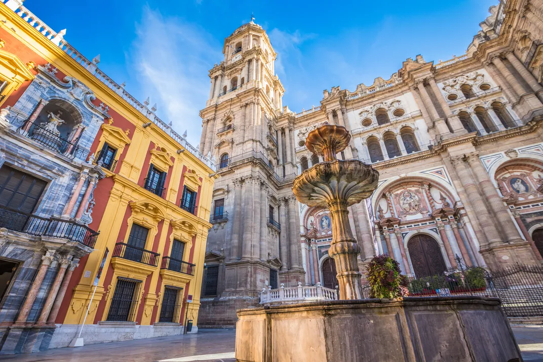 The cathedral of Málaga