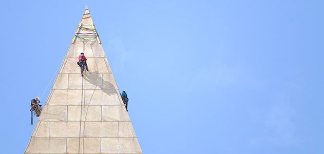 Washington Monument repair