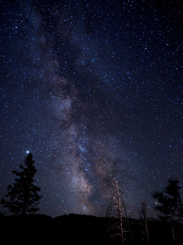 A sea of stars grace the sky in Wyoming thumbnail