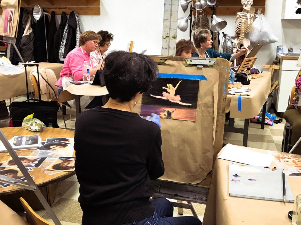 Smithsonian Studio Arts Oil Painting Class (Smithsonian Associates)