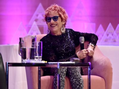 Judy Chicago at the 2017 Yes! Gala at Brooklyn Museum