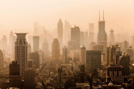 Smog over Shanghai

