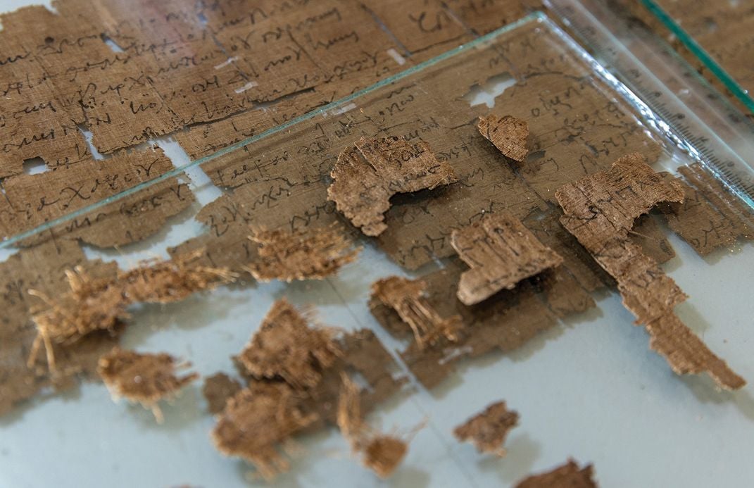 Papyrus letter