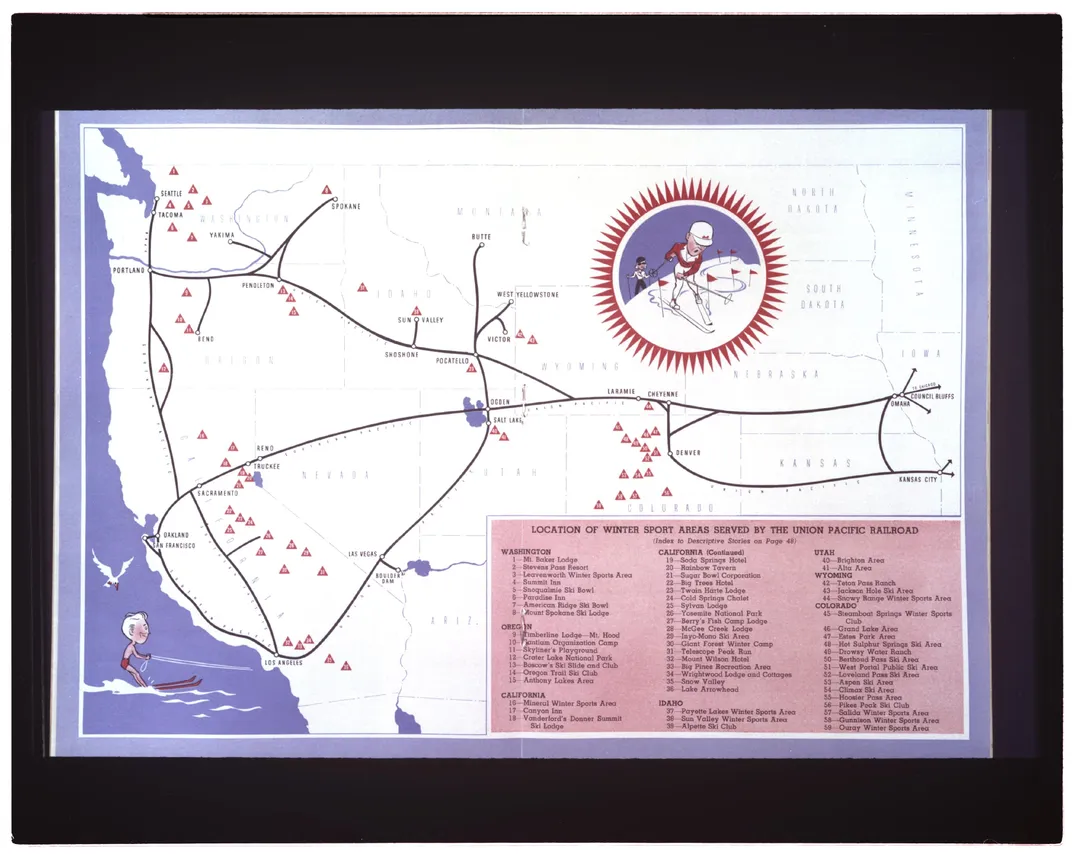 Union Pacific map