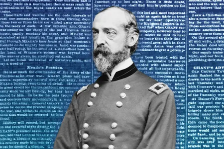 On a June morning in 1864, Meade expelled&nbsp;Edward Crapsey from camp, ordering his men to seat the reporter backward on a mule, with a sign around his neck that read &ldquo;Libeler of the Press.&rdquo;