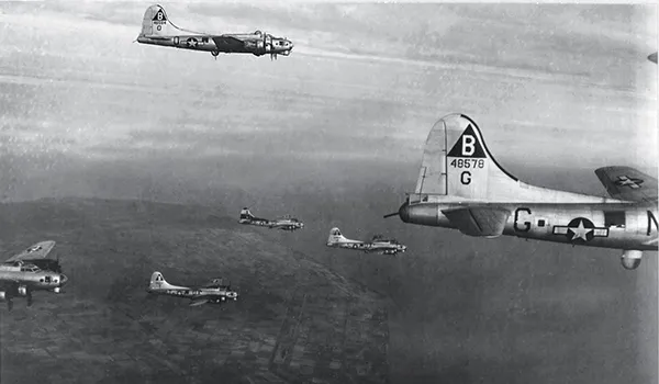 B-17s over Germany mobile