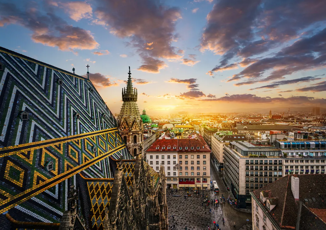 View of Vienna from St. Stephen's Cathedral