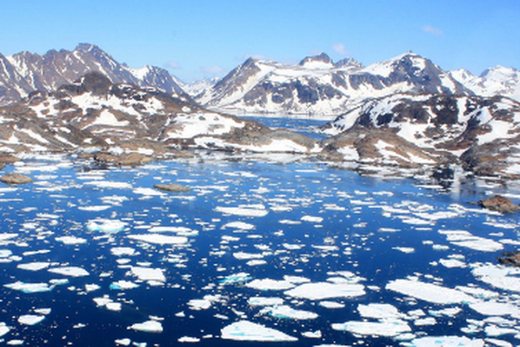 Ice melt in Greenland