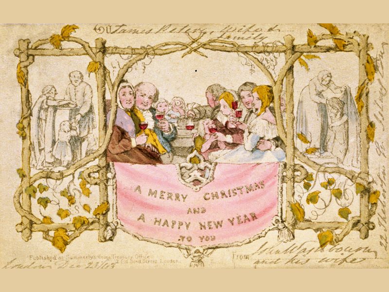 victorian merry christmas images