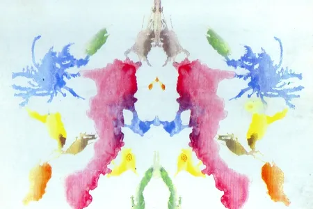 The tenth inkblot in Rorschach's series.