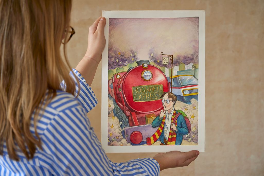 Harry Potter Watercolor Illustration
