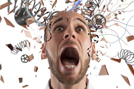 Luckily stress doesn’t do this to you!