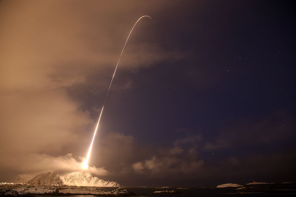 Black Brant XII 2010 rocket launch