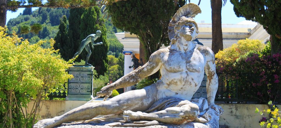  <i>Dying Achilles</i> at the Palace of Achilleion Museum, Corfu 
