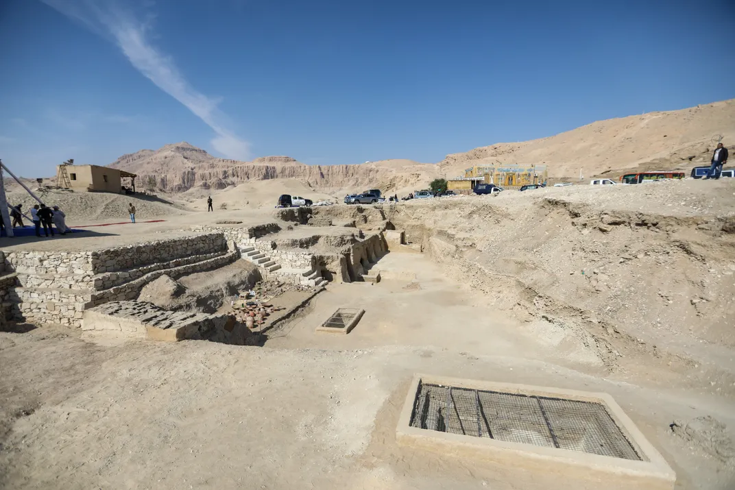 Archaeological site in Egypt