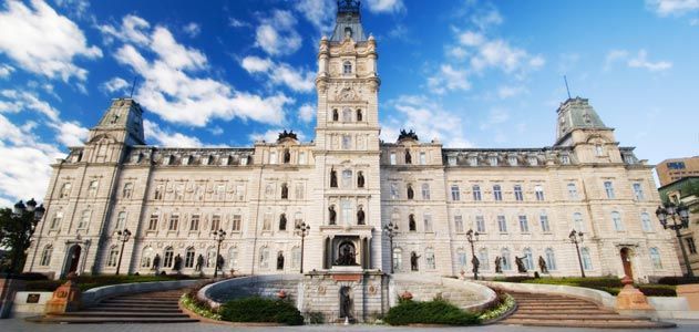 Quebec city Parliament building