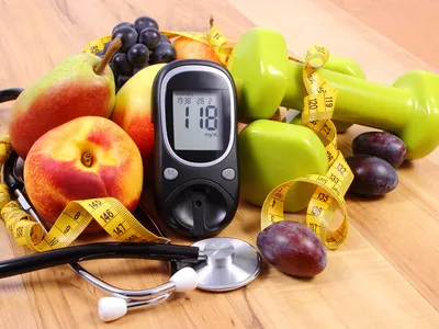 Tools of diabetes treatment almost always include improved diet and regular exercise.