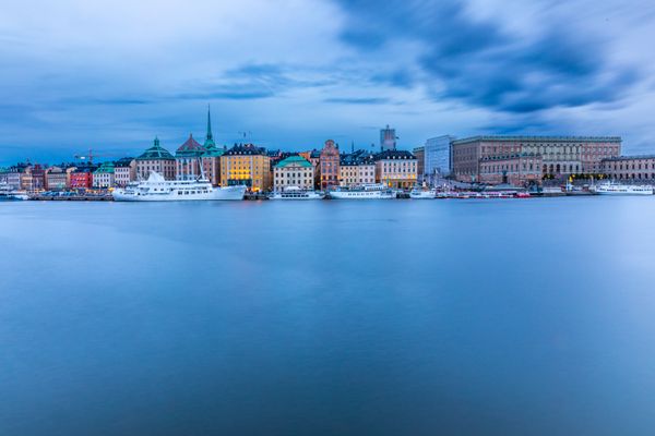Stockholm, Sweden at Dusk thumbnail