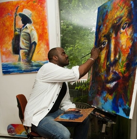 Local artist Jay Coleman