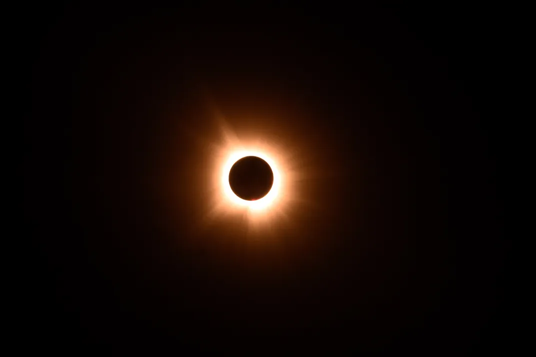 a total eclipse