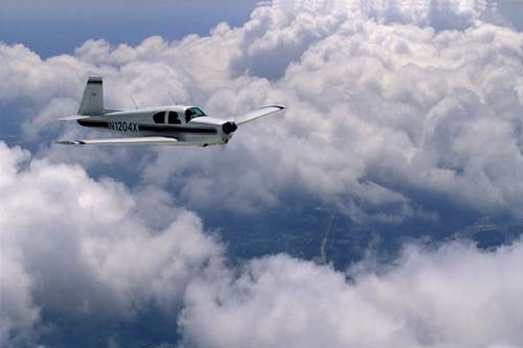 Mooney M20C (not the one we flew)