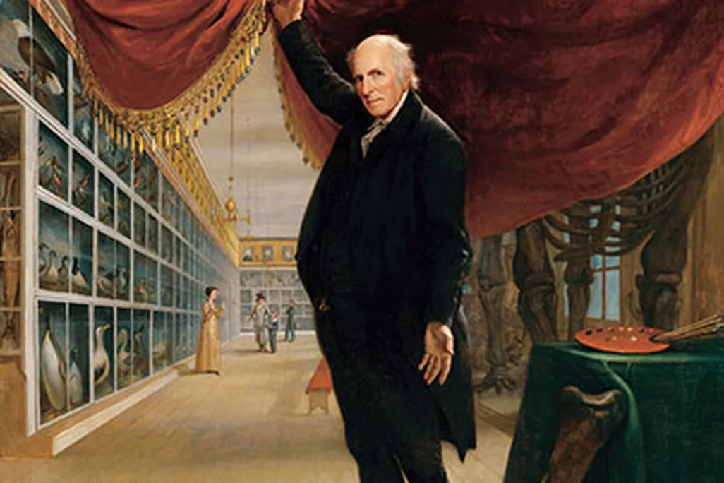 The Artist in His Museum, Charles Willson Peale, 1822