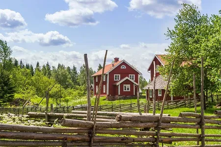 The color, known specifically as Falu red, has been a consistent symbol of pastoral life in Sweden.
