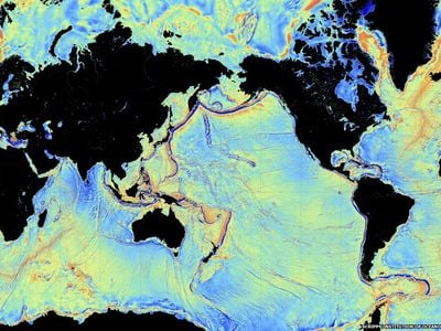 A new gravity map shows the details of the sea floor