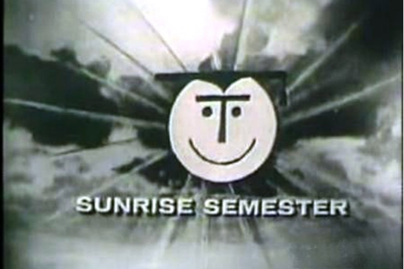 Between 1957 and 1982, “Sunrise Semester” broadcasted lectures from NYU faculty to the general public. 