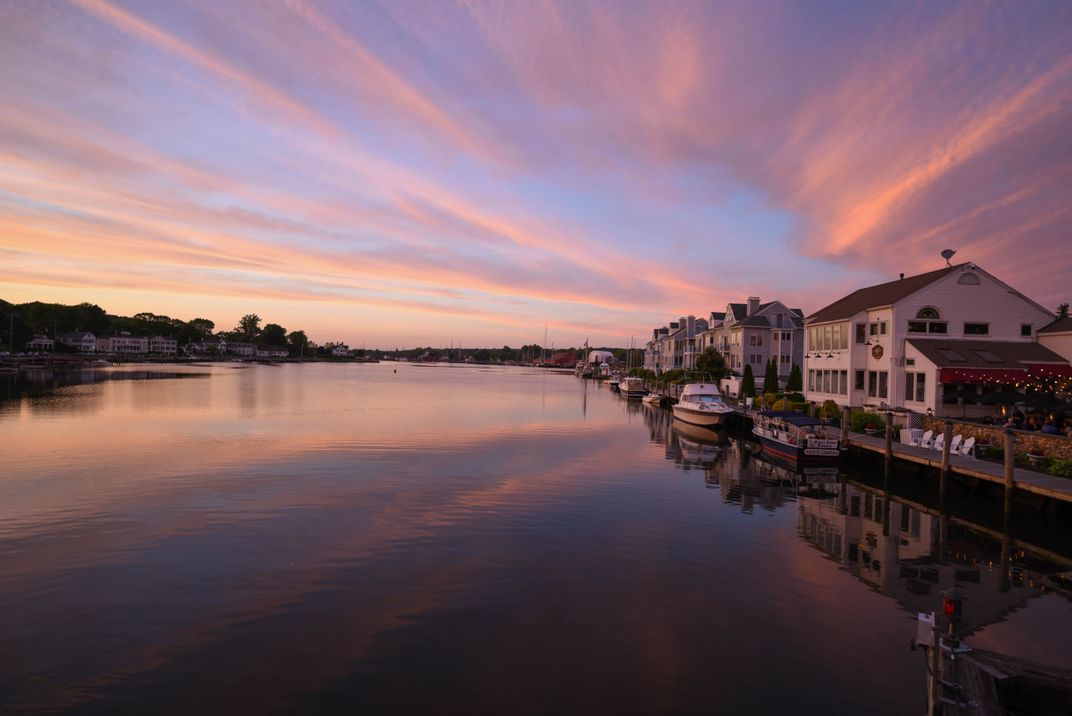 Just After Sunset In Mystic CT Smithsonian Photo Contest 