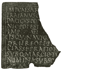 An ancient fragment of a bronze military diploma from Sardinia dating to the second century C.E.
