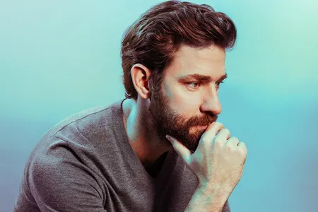 To Krasinski’s relief, the audience at his film’s premiere “stood up and made the craziest noise” when the screening was over. 