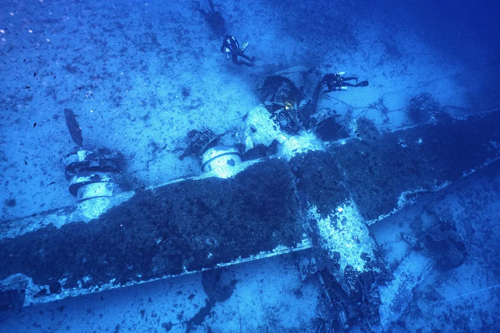 The B-24 Liberator on the Maltese Seafloor