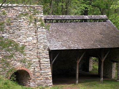 Catoctin Furnace in Cunningham Falls State Park, Maryland