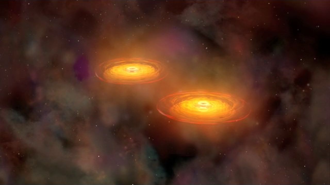 Preview thumbnail for Animation of Merging Black Holes