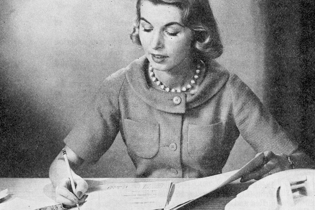 lady office worker
