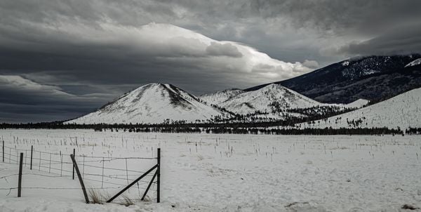 Mid Winter storm in Northern Arizona's Coconino National Forest thumbnail