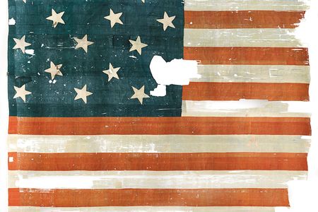 The flag that Francis Scott Key saw raised over Fort McHenry 200 years ago this month is on display at the National Museum of American History.