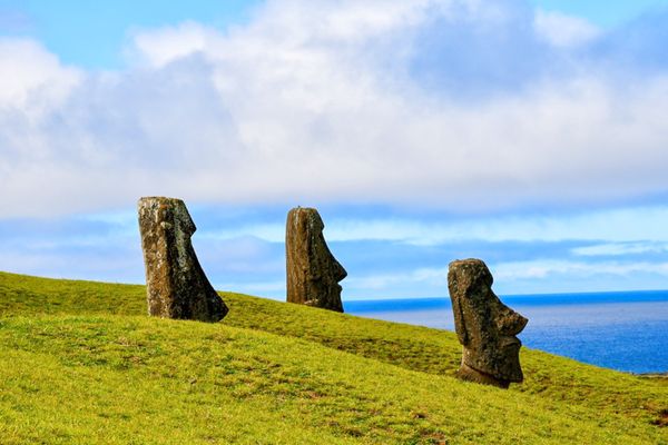 The Moai on Easter Island thumbnail