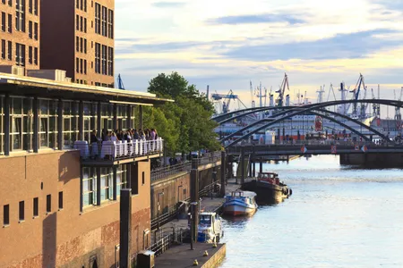 Germany, Hamburg, Speichrstadt and Hafencity district