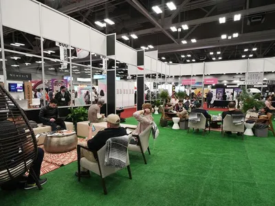 Festivalgoers attend the Trade Show during the 2019 SXSW Conference and Festivals this week in Austin, Texas.