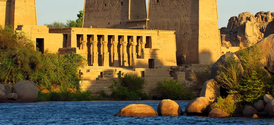  Philae Temple at Aswan. 