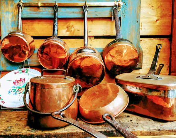 Professional Chef Copper Pots and skillets thumbnail