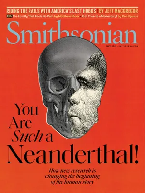 Cover image of the Smithsonian Magazine May 2019 issue
