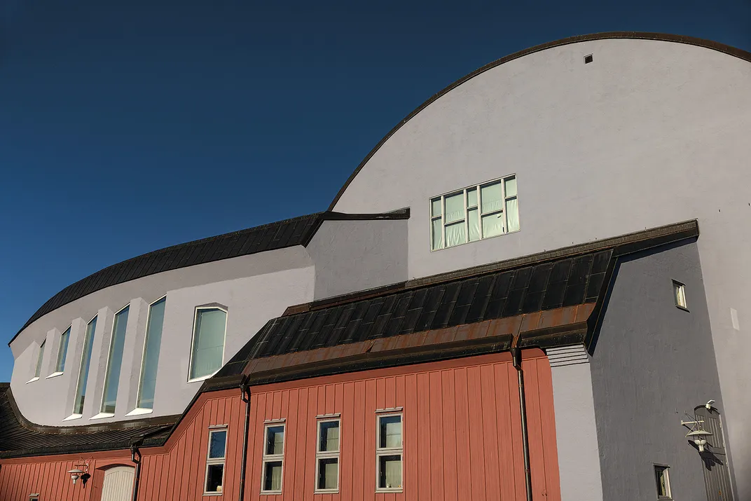 A cultural center in Jarna, Sweden