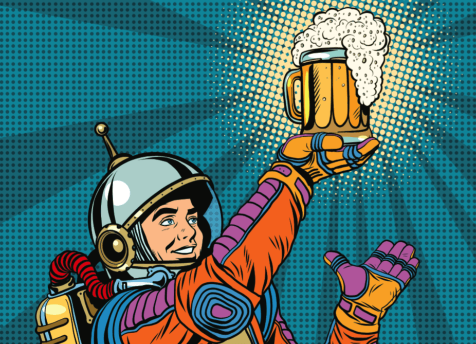 Guess What? Space is Full of Booze