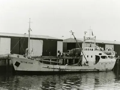 The 144-foot Blythe Star coastal freighter