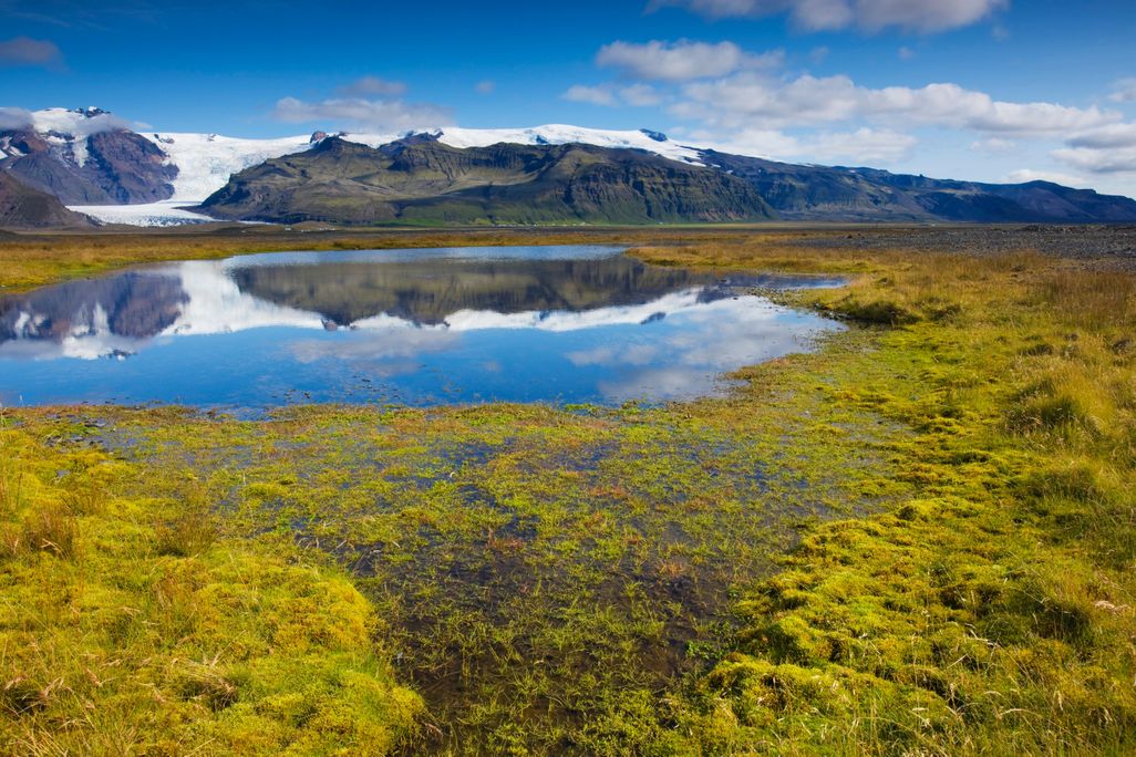 Iceland glacier