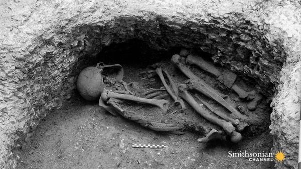 Preview thumbnail for An Iron Age Pit Is Stuffed With 25 Victims of Human Sacrifice