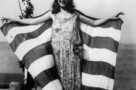 A photo of the first Miss America winner, Margaret Gorman. This was the official photo of her as the winner.